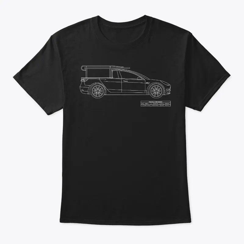 Truckla T-shirt Black